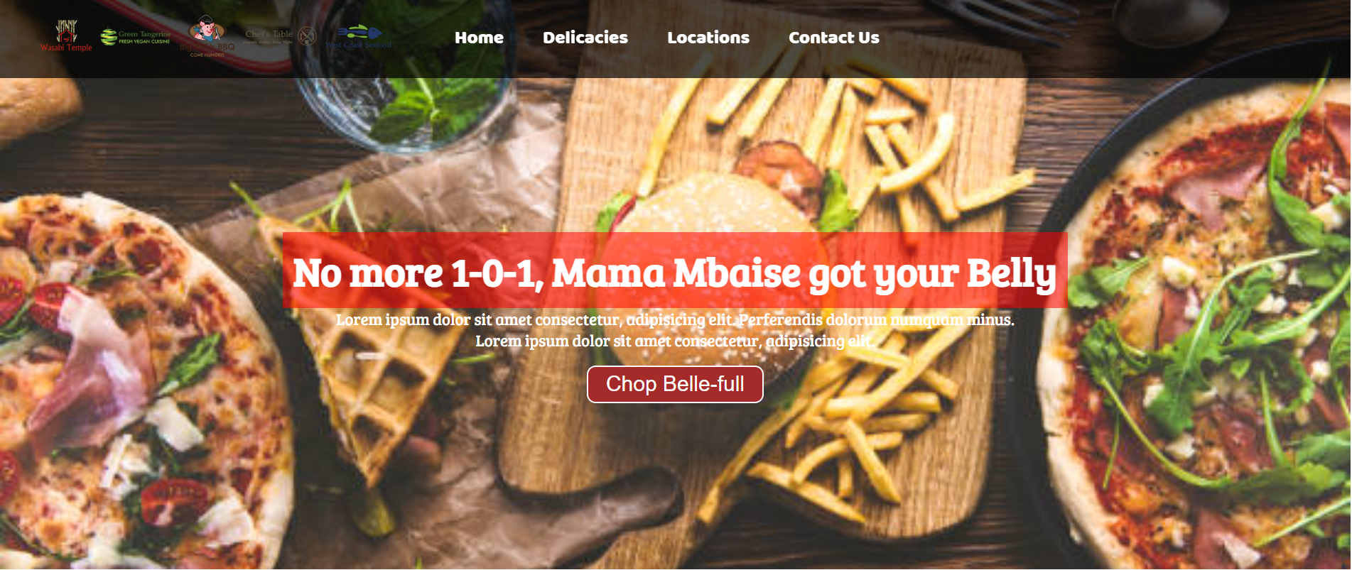 Mama Mbaise Restaurant App by Stanley Amaziro